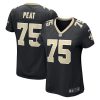 Andrus Peat New Orleans Saints Women's Game Jersey - Black