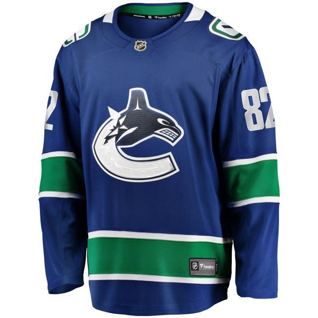 Ian Cole Vancouver Canucks Fanatics Home Breakaway Jersey - Blue - Image 2