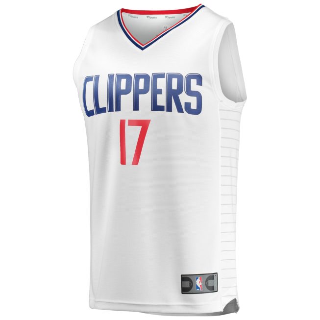 PJ Tucker LA Clippers Fanatics Fast Break Player Jersey - Association Edition - White - Image 2