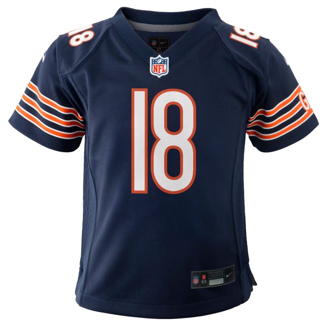 Caleb Williams Chicago Bears Youth 2024 Draft First Round Pick Player Game Jersey - Navy - Image 2