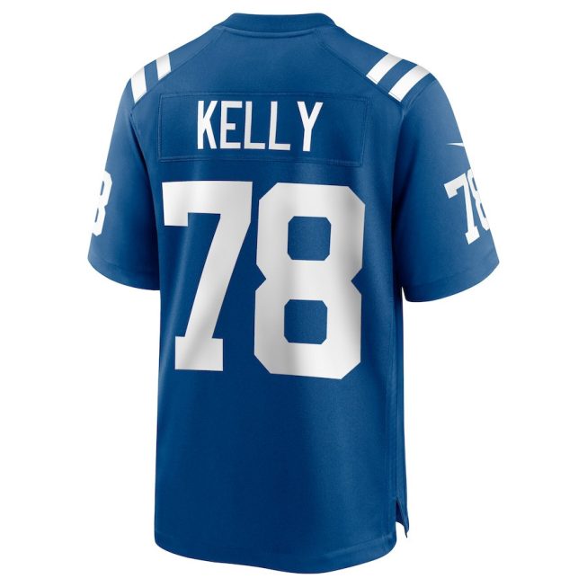 Ryan Kelly 78 Indianapolis Colts Men Game Jersey - Royal - Image 3