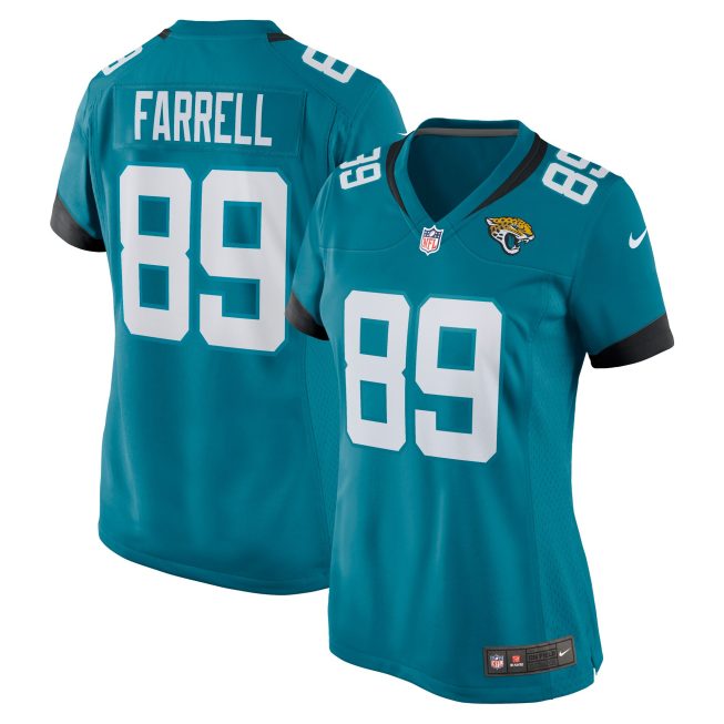 Luke Farrell Jacksonville Jaguars Women's Game Jersey - Teal