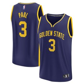 Chris Paul Golden State Warriors Fanatics Youth Fast Break Player Jersey - Statement Edition - Navy