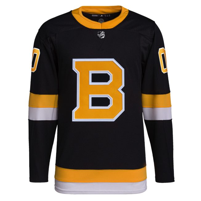 Boston Bruins Alternate Primegreen Authentic Custom Jersey - Black - Image 2