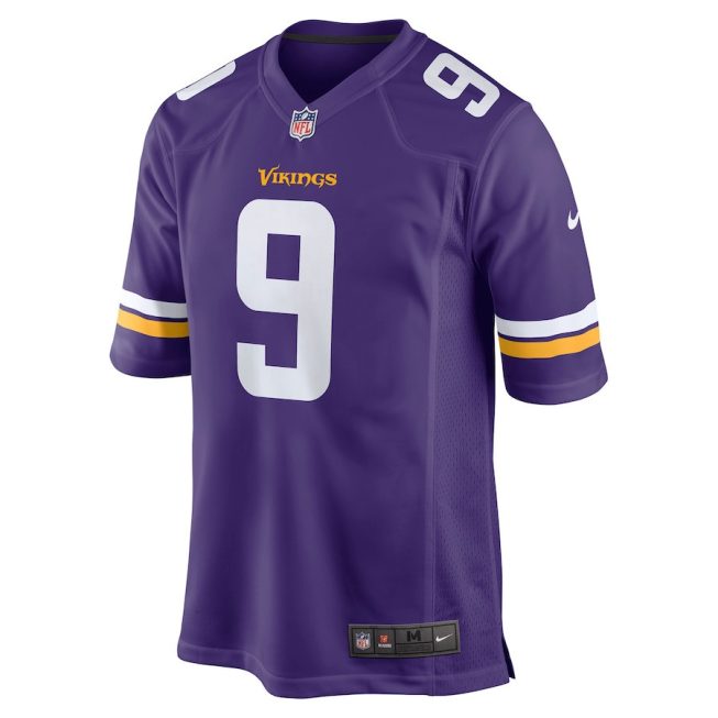 Trishton Jackson 9 Minnesota Vikings Men Game Jersey - Purple - Image 2