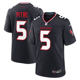 Jalen Pitre 5 Houston Texans Game Jersey - Men, Navy