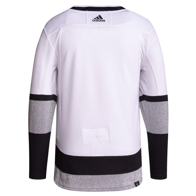 Los Angeles Kings Men's 2021/22 Alternate Primegreen Authentic Jersey - White - Image 3