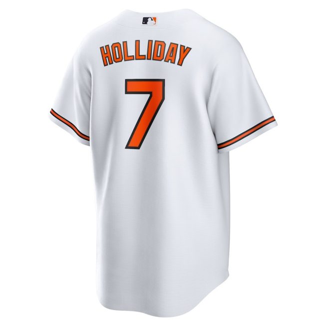 Jackson Holliday 7 Baltimore Orioles Home Men Player Jersey - White - Image 3