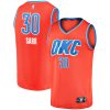 Olivier Sarr Oklahoma City Thunder Fanatics Youth Fast Break Replica Player Jersey - Statement Edition - Orange