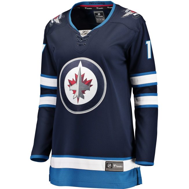 Adam Lowry Winnipeg Jets Fanatics Women's Breakaway Player Jersey - Navy - Image 2