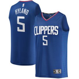 Bones Hyland LA Clippers Fanatics Youth Fast Break Player Jersey - Icon Edition - Royal