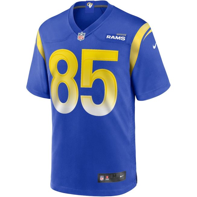 Jack Youngblood 85 Los Angeles Rams Men Game Retired Jersey - Royal - Image 2