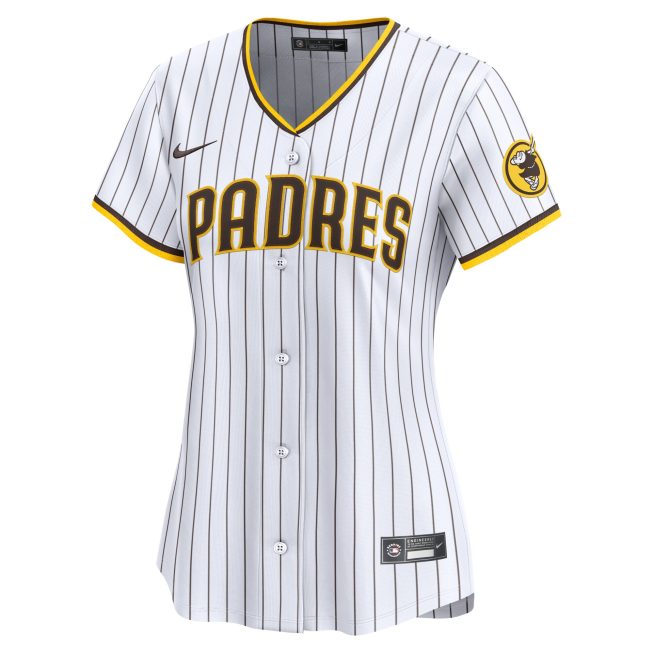 San Diego Padres Women's Home Limited Jersey - White - Image 2