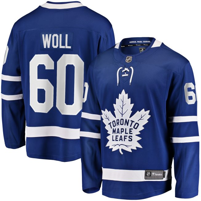Joseph Woll Toronto Maple Leafs Fanatics Home Premier Breakaway Player Jersey - Blue