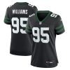 Quinnen Williams 95 New York Jets Alternate Game Women Jersey - Legacy Black