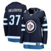 Connor Hellebuyck Winnipeg Jets Fanatics Women's Breakaway Player Jersey - Navy