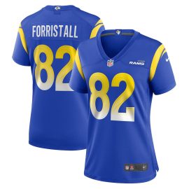 Miller Forristall 82 Los Angeles Rams Women Game Jersey - Royal