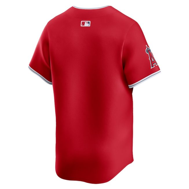 Los Angeles Angels Alternate Limited Men Jersey - Red - Image 3
