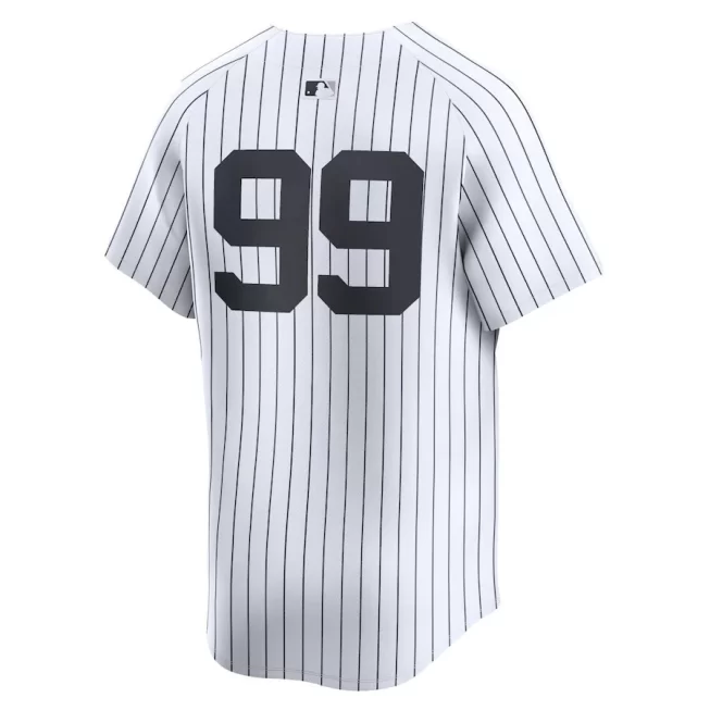 Aaron Judge 99 New York Yankees Home Limited Jersey - Men White - Image 3