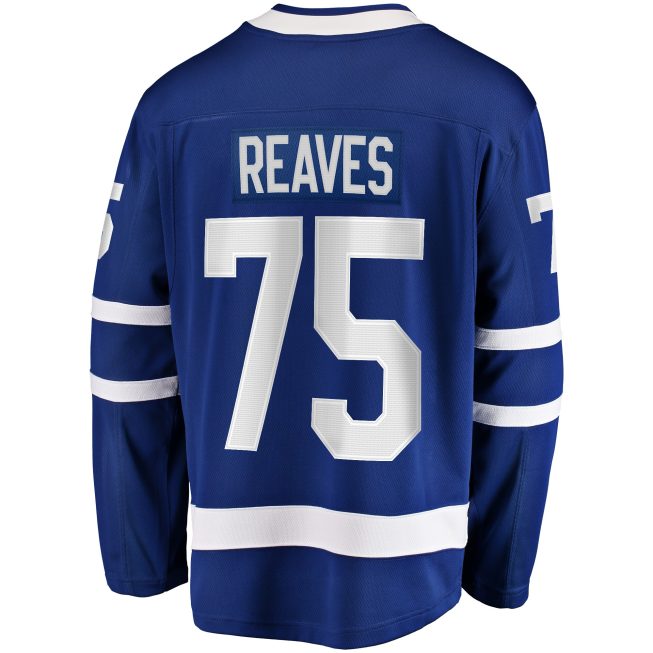 Ryan Reaves Toronto Maple Leafs Fanatics Home Breakaway Jersey - Blue - Image 3