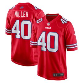Von Miller Buffalo Bills Alternate Game Jersey - Red