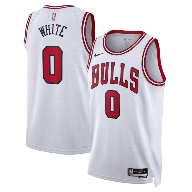 Coby White 0 Chicago Bulls Unisex Swingman Jersey - Association Edition - White