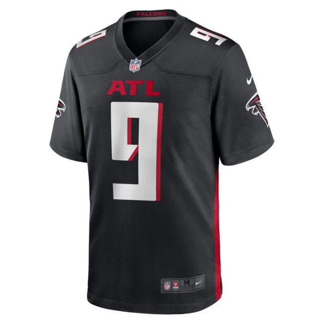 Michael Penix Jr. Atlanta Falcons 2024 First Round Pick Player Game Jersey - Black - Image 2