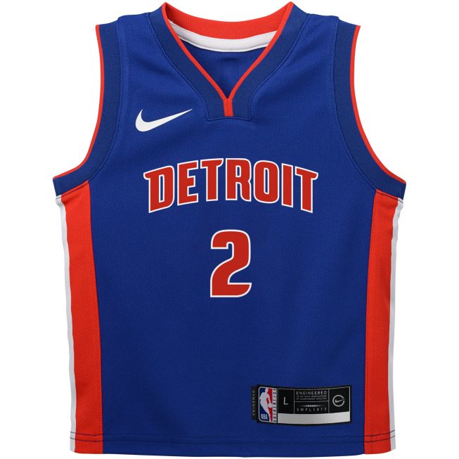 Cade Cunningham Detroit Pistons Infant Swingman Player Jersey - Icon Edition - Blue - Image 2