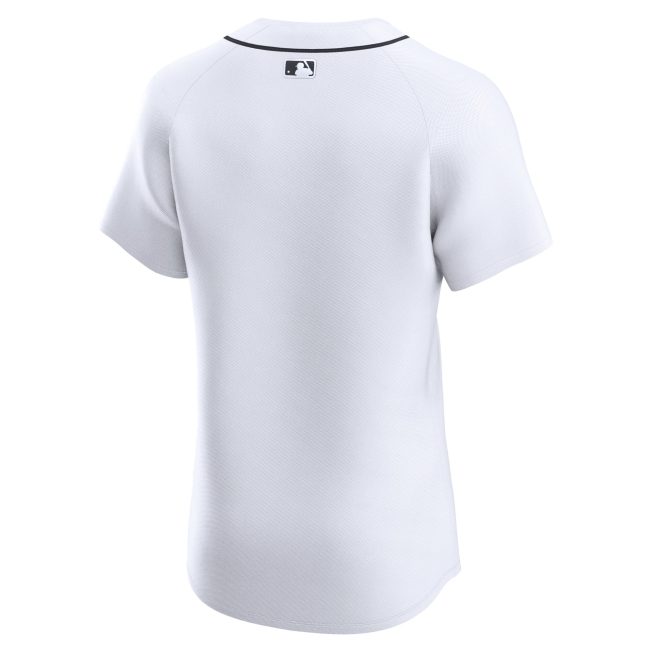 Detroit Tigers Home Elite Jersey - White - Image 3