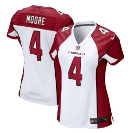 Rondale Moore 4 Arizona Cardinals Women GameJersey - White