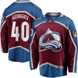Alexandar Georgiev Colorado Avalanche Fanatics Home Breakaway Player Jersey - Burgundy