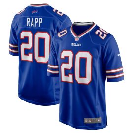 Taylor Rapp Buffalo Bills Game Jersey - Royal