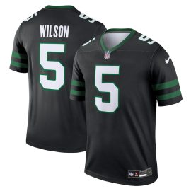 Garrett Wilson 5 New York Jets Alternate Legend Jersey - Men, Legacy Black