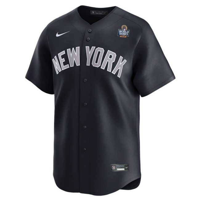 Aaron Judge New York Yankees Alternate Road Limited World Series Jersey - Image 3