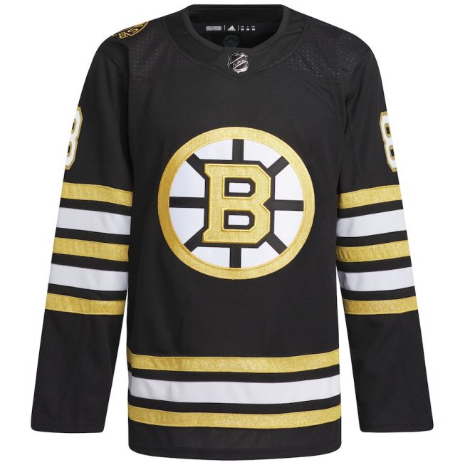 David Pastrnak 88 Boston Bruins Primegreen Men Jersey - Black - Image 2