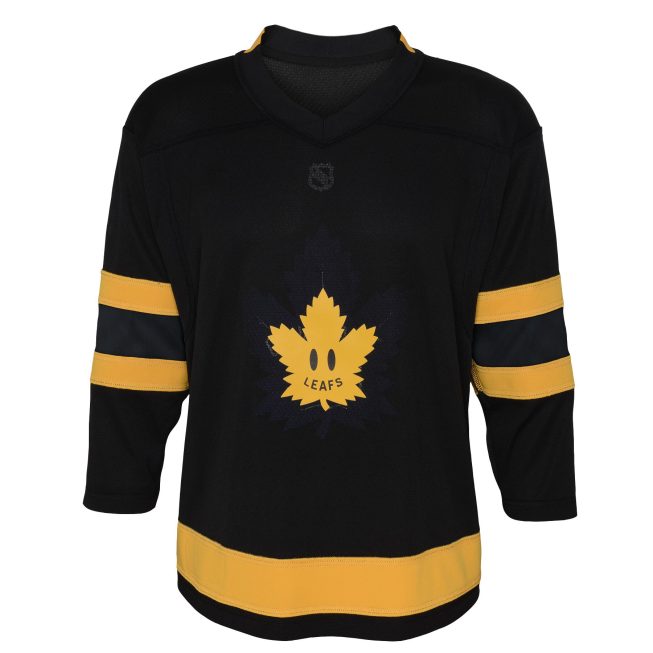 Auston Matthews Toronto Maple Leafs Preschool Alternate Replica Player Jersey - Black - Image 3