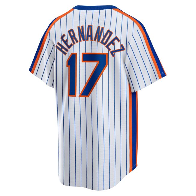 Keith Hernandez New York Mets Home Cooperstown Collection Player Jersey - White - Image 3