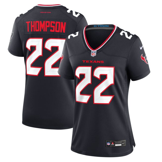 Josh Thompson Houston Texans Women's Team Game Jersey - Navy