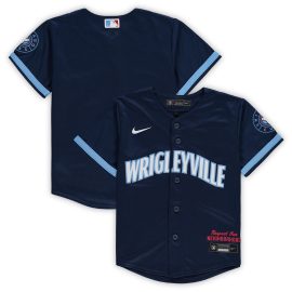Chicago Cubs Preschool City Connect Replica Team Jersey - Navy