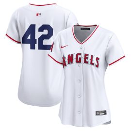 Los Angeles Angels Women's 2024 Jackie Robinson Day Home Limited Jersey - White