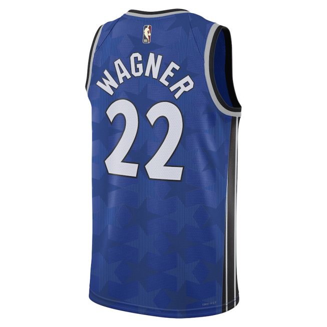 Franz Wagner 22 Orlando Magic Unisex 2023/24 Swingman Jersey – Classic Edition - Blue - Image 3