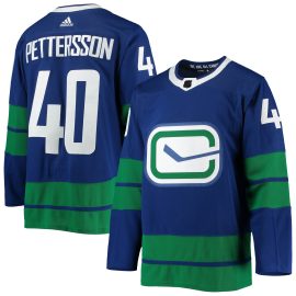 Elias Pettersson Vancouver Canucks 2020/21 Authentic Alternate Player Jersey - Blue