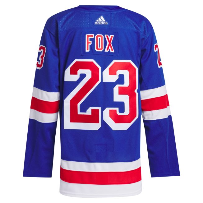 Adam Fox New York Rangers Home Primegreen Authentic Pro Player Jersey - Blue - Image 3