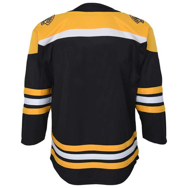 Boston Bruins Youth Home Blank Premier Jersey - Black - Image 3