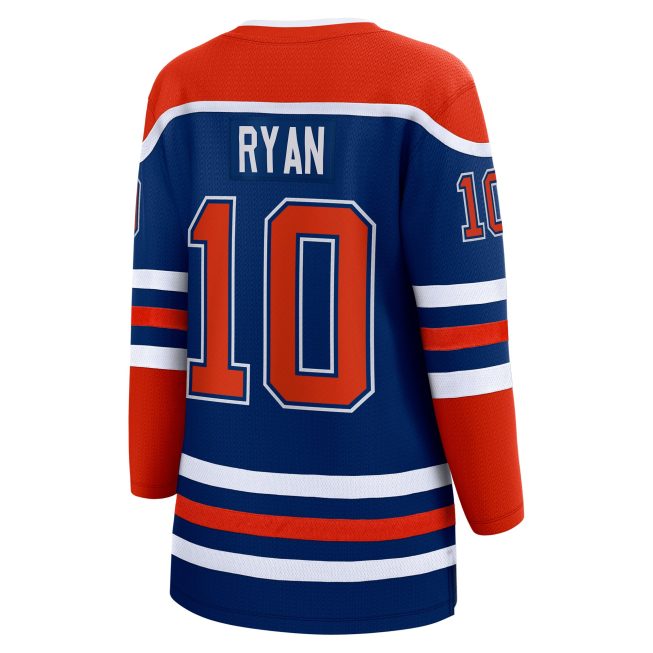 Derek Ryan Edmonton Oilers Fanatics Women's Home Breakaway Player Jersey - Royal - Image 3