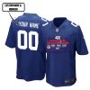 New York Giants 4X Super Bowl Champions Jersey - Men, Royal