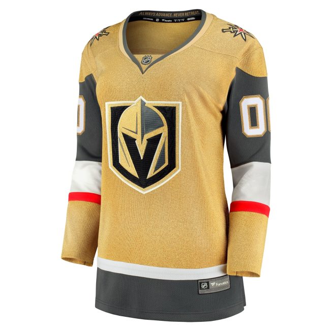 Vegas Golden Knights Fanatics Women's Home Breakaway Custom Jersey - - Image 2