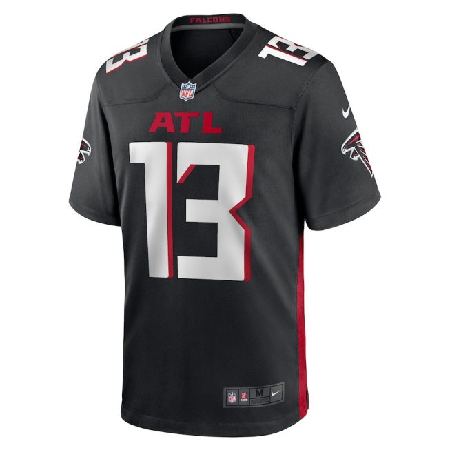 Bradley Pinion 13 Atlanta Falcons Men Game Jersey - Black - Image 2