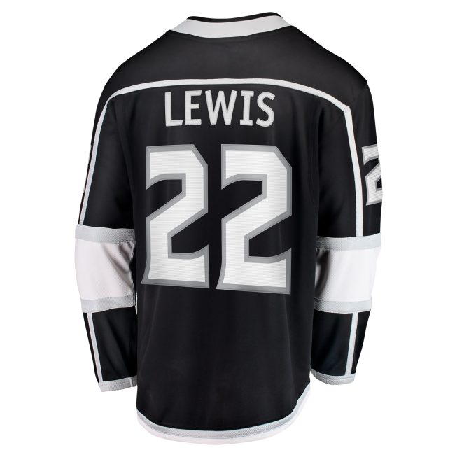 Trevor Lewis Los Angeles Kings Fanatics Home Breakaway Jersey - Black - Image 3