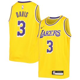 Anthony Davis Los Angeles Lakers Youth Swingman Jersey - Icon Edition - Gold